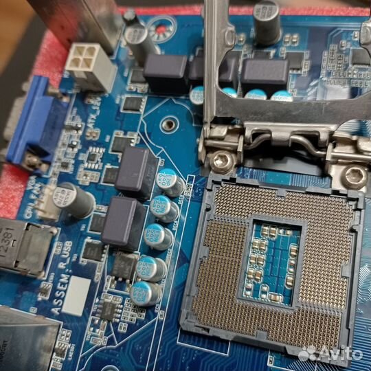 Материнская плата gigabyte ga h61m s1 под ремонт