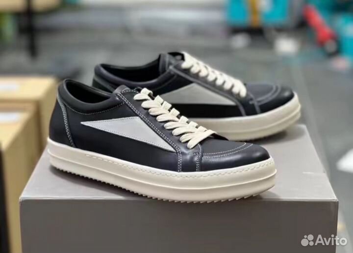 Кеды Rick owens vans strobe FW22