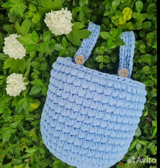 Корзинка на кроватку для малыша