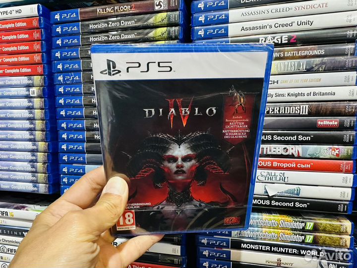 Diablo 4 диск новый диск