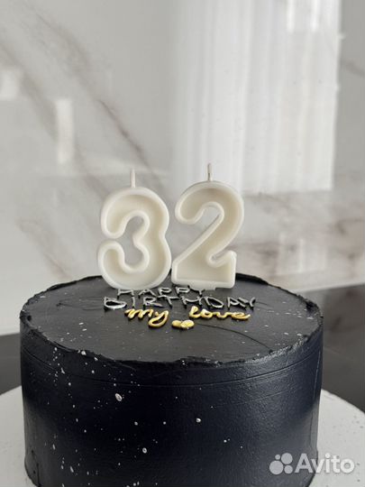 Свечи для торта цифры