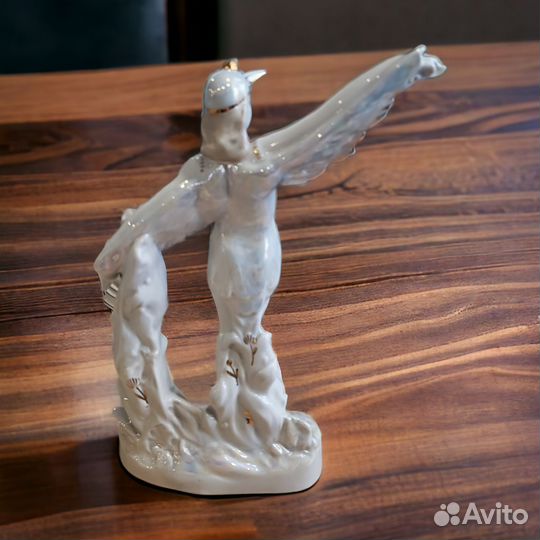 Балерина Журавль Статуэтка фарфор СССР