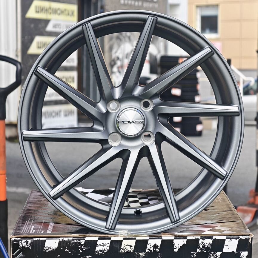 Литые диски PDW 1022 7×R17 4×100