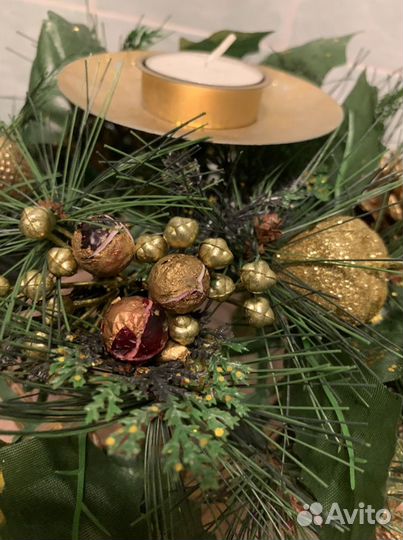 Подсвечник новогодний