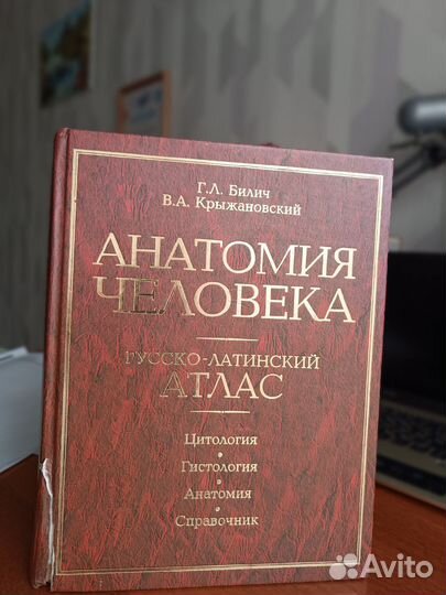 Атлас анатомии человека билич