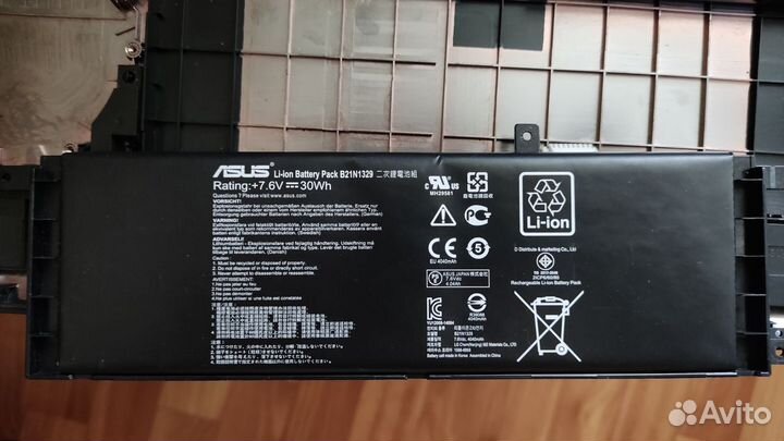 Asus X553S, X552WA, HP 17-by2023ur, Asus G75vw зч