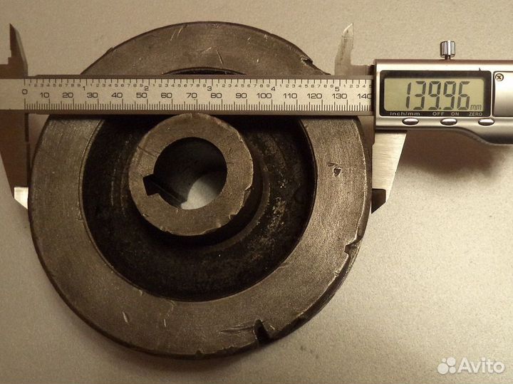 Шкив клиновой 2-х ручейковый Д 140мм