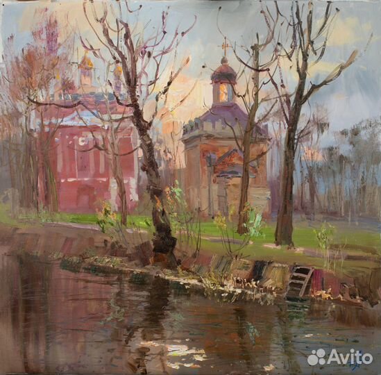 658 Санкт-Петербург. Весна. кисти Анны Давыдченко