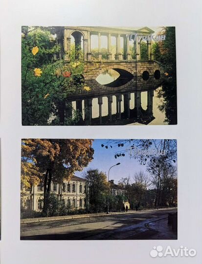 Набор советских открыток город Пушкин 1988г