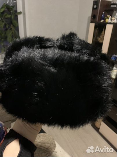 Мужская шапка из кролика р 59