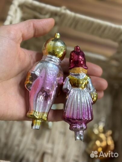 Елочные игрушки СССР