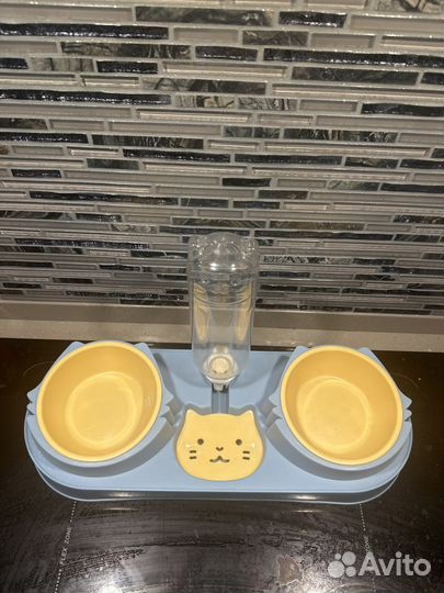 Автопоилка миска для кошек и собак