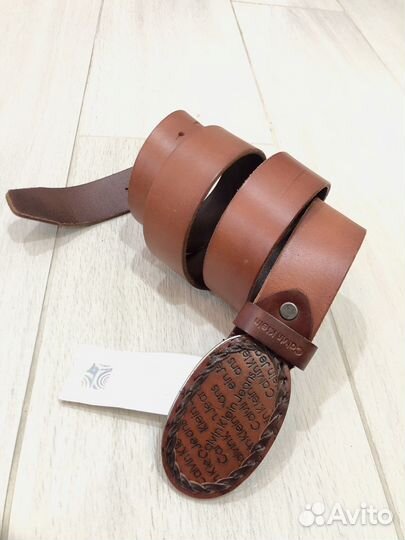 Ремень кожаный мужской Ck