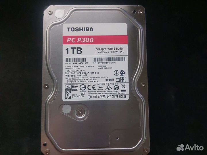 HDD 1TB