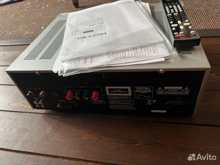 Усилитель rotel rcx 1500