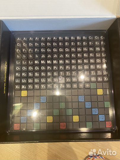 Настольная игра для изучения англиских слов Эрудит