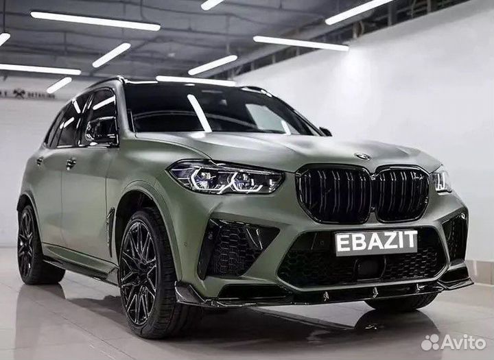 Обвес BMW X5M F95 черный глянец