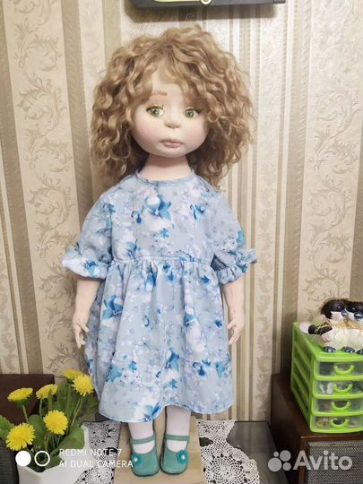 Текстильная интерьерная кукла