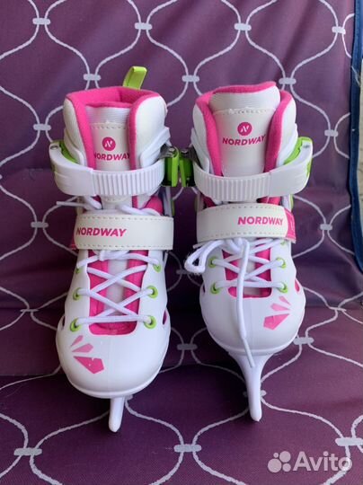 Коньки детские раздвижные