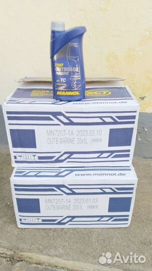 Двухтактное масло Mannol Outboard Marine (1 л)