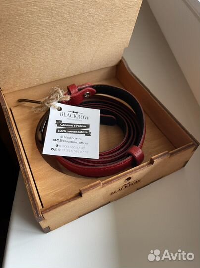 Ремень женский кожаный новый