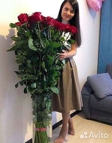 Высокие розы Гигантские розы Доставка цветов