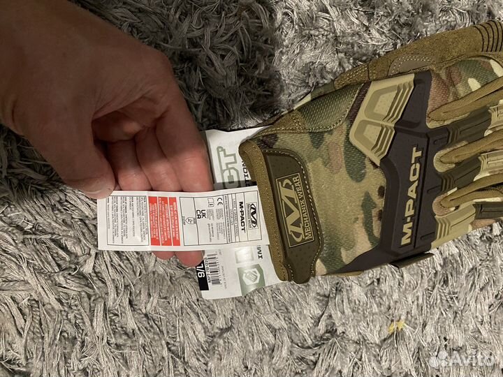 Тактические перчатки Mechanix Wear M-Pact MultiCam