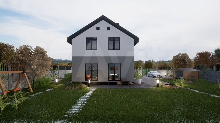 Дом 140 м² на участке 5,5 сот.