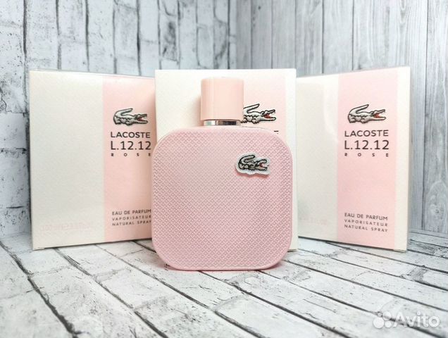 Lacoste l 12.12 rose eau