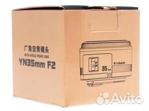 Объектив yongnuo canon AF 35MM F2.0