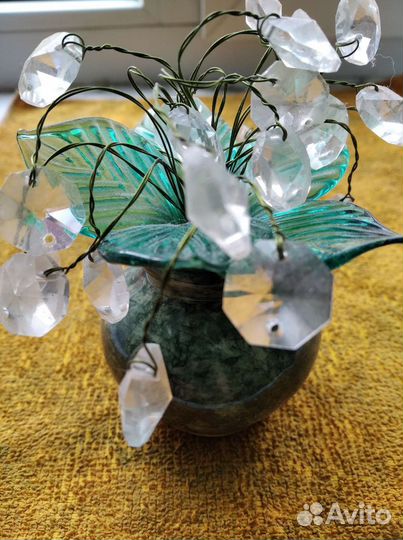 Вазочка из малахита