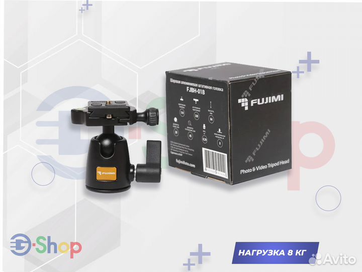 Шаровая штативная головка Fujimi FJ BH-01B 8 кг