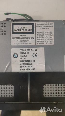 Блок навигации BMW 7 E65/E66/E67 2005 114-01