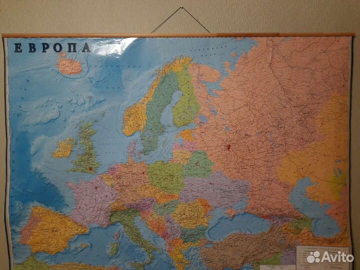 Карта Европа