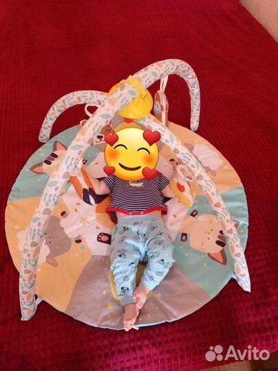 Развивающий коврик музыкальный