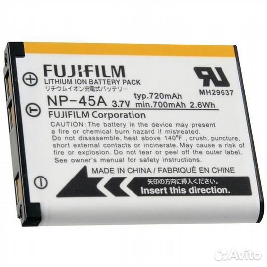 Аккумулятор fujiflm NP 45