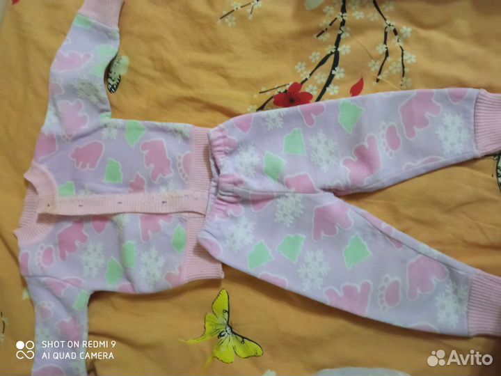 Костюм велюр на девочку