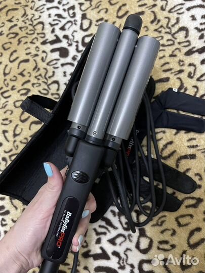 Тройная плойка BaByliss PRO