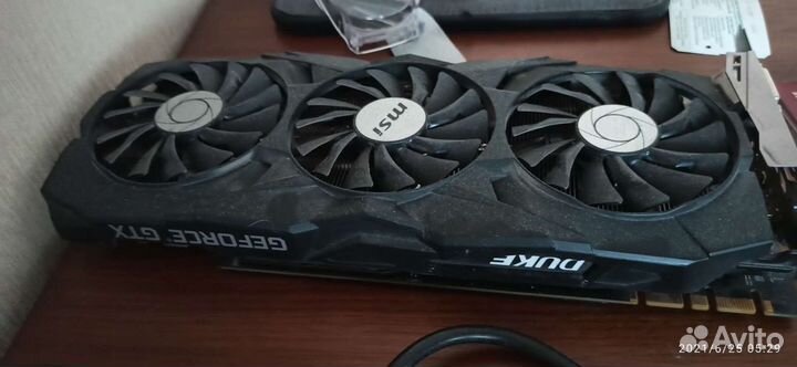 Видеокарта gtx 1080 ti 11 gb