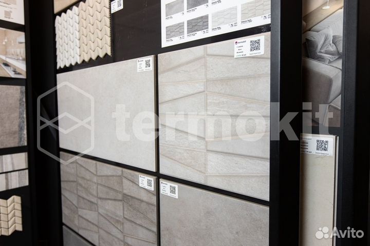 Керамогранит Ibero Materika Tektonia White декор 31,6x63,5