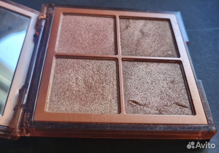 Huda beauty glow obsessions палетка для лица