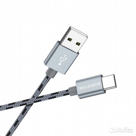 Кабель USB borofone BX24 Ring, USB - Type-C, 3A, 1