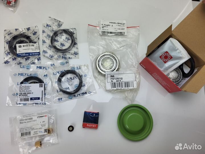 Запчасти МКПП 020 golf2 \ golf 3 новые