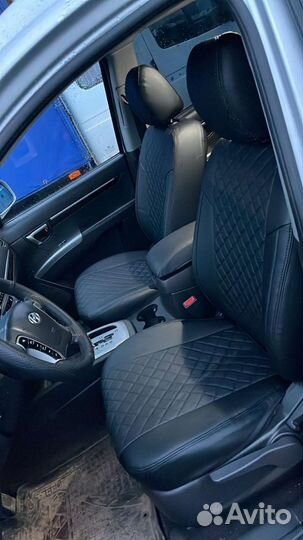 Авточехлы Автопилот Hyundai Santafe 2