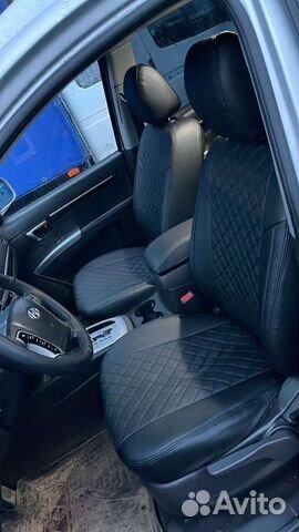 Авточехлы Автопилот Hyundai Santafe 2