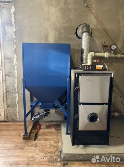 Пелетный котел бу