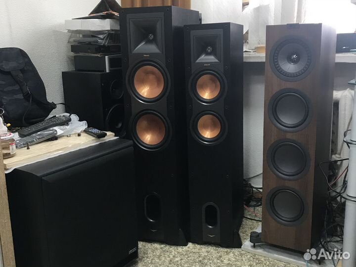 Klipsh R26;Yamaha ns9502,Energy A3+2,KEF Q-150,B&W
