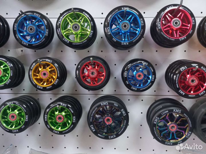 Колеса на самокаты 100 - 210мм