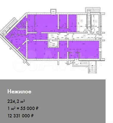 Торговая площадь, 224.2 м²