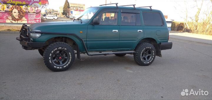 Toyota Land Cruiser 4.2 МТ, 1996, 500 000 км